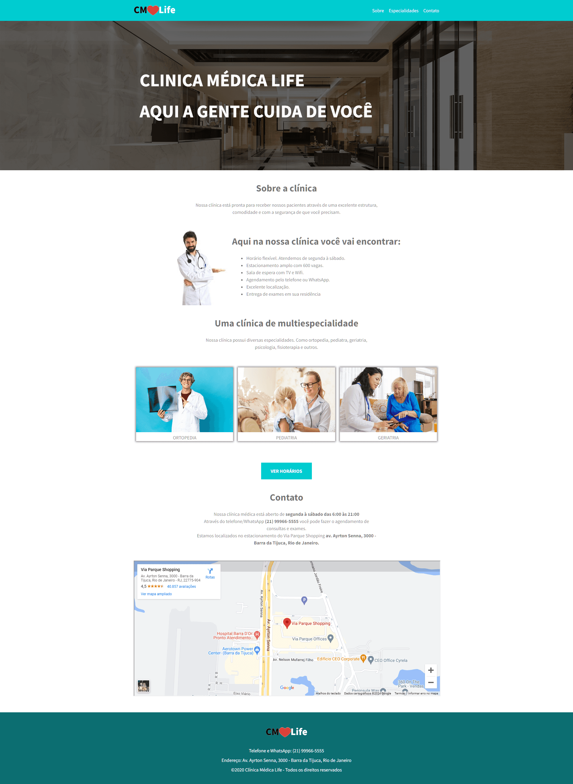 Landing Page